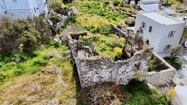 Bodrum Gürece Satılık Tarihi Taş Bina Arsası