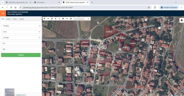 Çorlu Da Sözleşmeli Satılık 3 Kat İmarlı Konut Arsası
