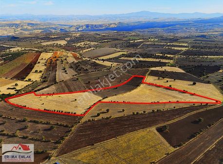 Kula'da Satılık 98500 M2 Düz Tarla (marjinal Raporlu-video)