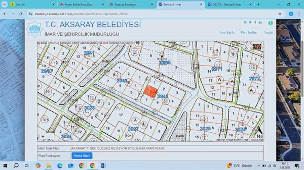 Aksaray Hasas Da Satılık Kupon Arsa