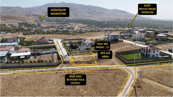 E.gökal Gümüşler Baraj İlerisi Köşebaşı Yola Cephe 455 M2 Arsa