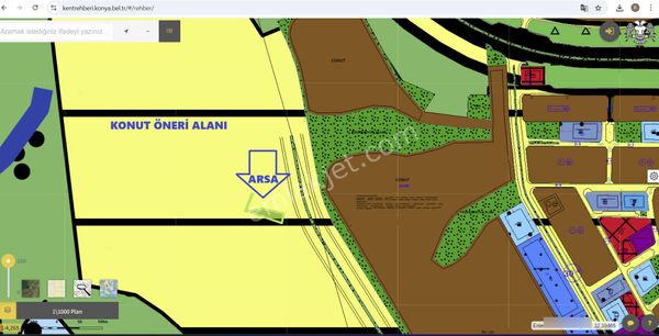 Kozağaç Zer Meram Projesi Yanı Konut Öneri Alanında Yatırım Fırsatı