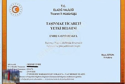 Emre Gm'den Kültür Mahallesinde 2+0 Daire