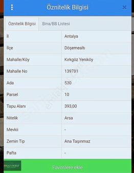 Realty World Ankadan Yeniköy'de 0.80 Emsal 786m2 Yatırımlık Arsa