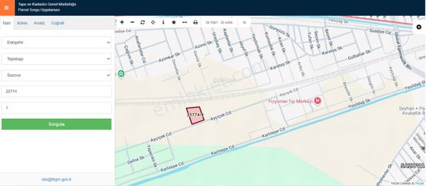 Sevgim'den Sazova'da Satılık 354 M2 Hisseli Eğitim Tesisi İmarlı Arsa