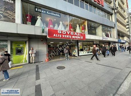 Turyap'tan Prestijli İş Yeri Olan Soysal Pasajında 40 M2 Dükkan