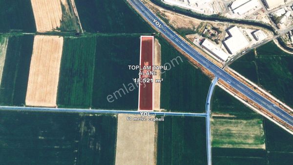 Yola 60 Metre Cep. Çevre Yolu Bağlantılı Ticari Kullanıma Uygun