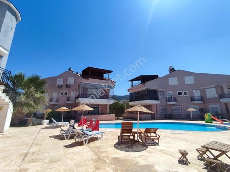 Akbük Merkezde 2+1 Bahçekat Eşyalı Daire