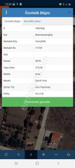 Satılık Yatırımlık İmarlı Arsa Tekirdağ Marmaraereğlisi Yeniçiftlik