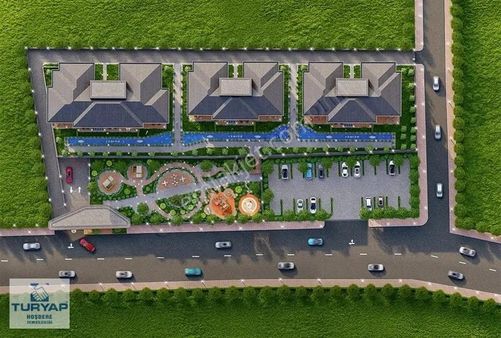 Turyap'tan Tane Bahçe Satılık Peyzaj Kış Bahçeli 4,5+1 Daire