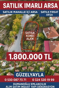 🏡 Toroslar / Güzelyayla – Satılık 472 M² İmarlı Arsa