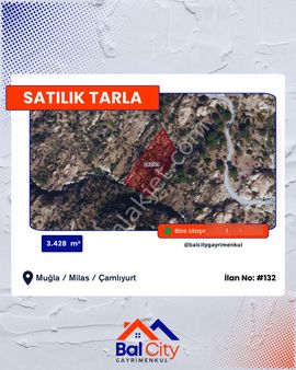 Balcity - Muğla Milas'da Yerleşim Dibinde 3.428 M² Yatırım Fırsatı