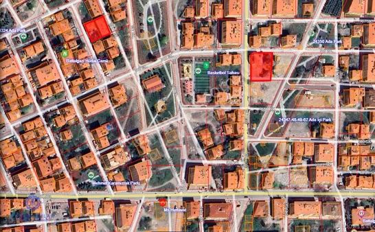 Önder Selçuk Caddesine Üç Parsel Konut İmarlı Hisseli 74 M² Arsa