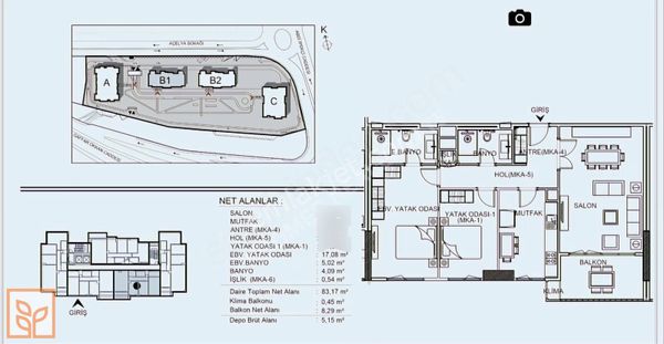 Ege Yapı Modern Yaka Yetkili 2. El Satış Ofisinden Sıfır 2+1