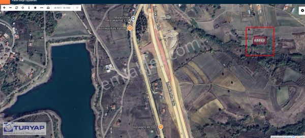 Turyap Koza'dan Kandıra'da 1.819 M2 Satılık Tarla