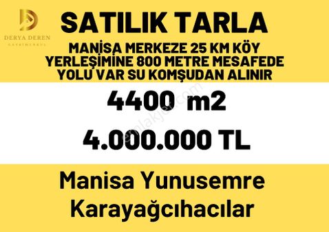 Satılık Tarla Manisa Yunusemre Karayağcıha
