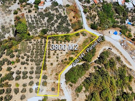 Mudanya Akköy'de Köy İçi Tek Tapu 3827m2 Emsalsiz Arazi