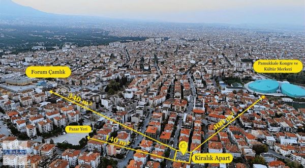 Bakan Gm'den Kınıklı'da Kiralık 2+1 Eşyalı Apart