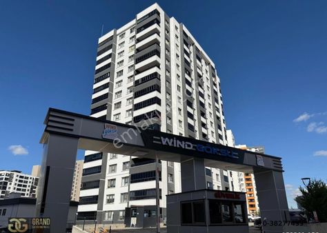 Yeni Batı Mahallesi Wind Göksu 'da 1+1 Kiralık Ara Kat Lüx Daire