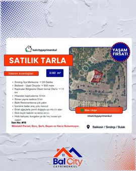 Balcity - Balıkesir Sındırgı Oteller Bölgesinde Yatırım Fırsatı!