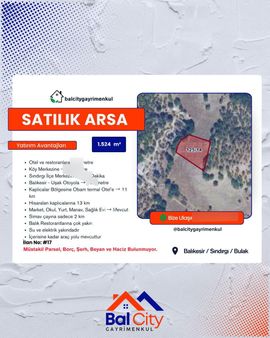 Balcity - Sındırgı’da Mücavir Alana Sınır 1.524 M2 Mısırlığoğlu Tesislerine Yakın