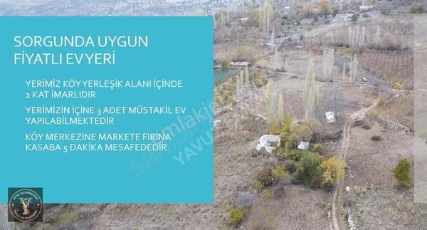 Sorgunda İçine 3 Adet Müstakil Ev Yapılabilen Fırsat Arsa