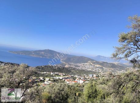 Kaş Kalkan'da Muhteşem Panoramik Deniz Manzaralı Satılık Tarla!