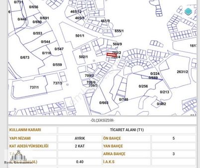 Antalya Manavgat İşlek Cadde Üzerinde Ticari Arsa
