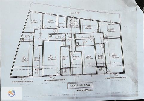 Ana Cadde Üzeri Satılık 2+1 85m2 Daireler