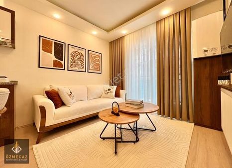 Özmecaz'dan Fesleğen Mah. 1+1 Arakat Ön Cephe Full Eşyalı Apart