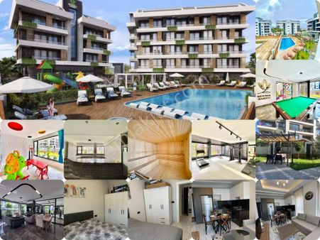 Alanya Mahmutlar'da Satılık Sıfır 1+1 Daire