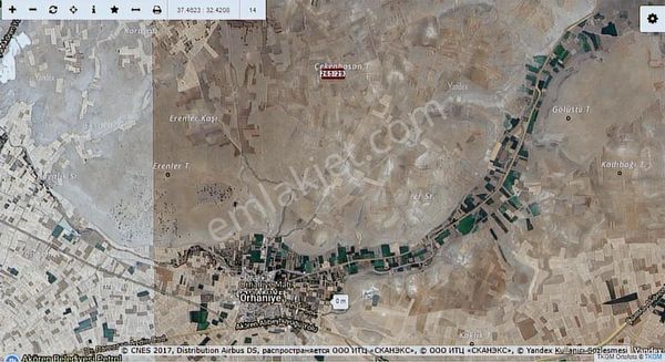 Talha Tozduman'dan Akören Orhaniye'de Müstaki Tapu 22.729m Tarla