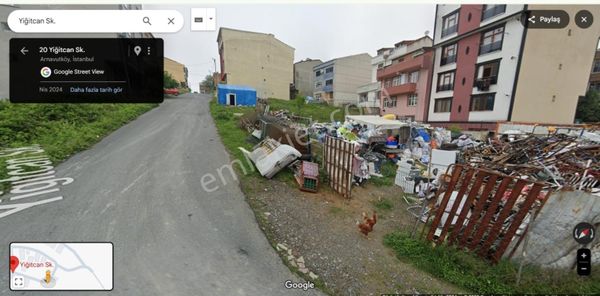 Arnavutköy Merkezde İmarlı 193m2 Satılık Arsa