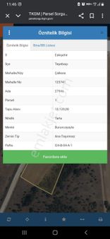 Yatırımlık Çalkara Bölgesinde Tarlalar