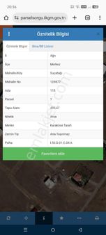 Turyap Ağrıdan Satılık Yatırımlık Arsa Sucatagı