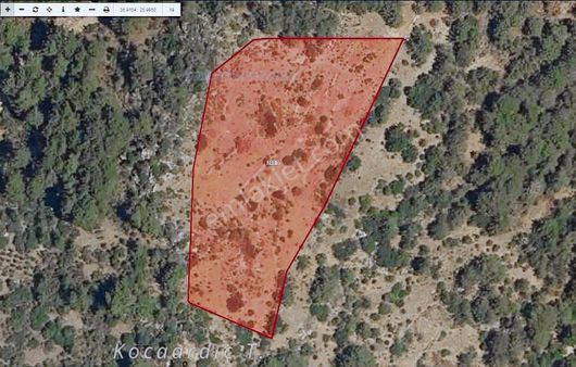 Muğla/dalaman Bozbel'de Satılık Arsa Turyap'tan