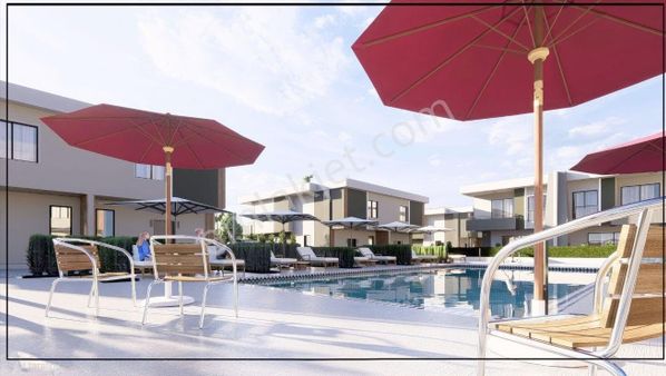 Mimar Sinanda Havuzlu Site İçersinde Anahtar Teslim Modern Villa