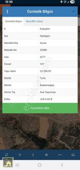 Tab Premıum Dan Seyitgazide Satılık Arazi