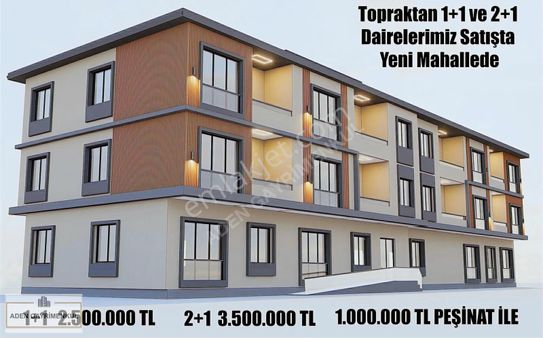 Tekirdağ Saray Yeni Mah. Topraktan Satılık 1+1 Ve 2+1 Daireler