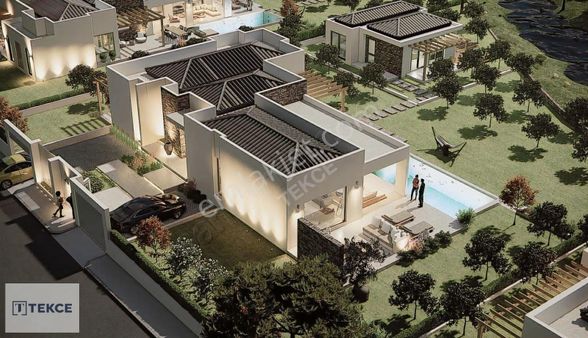 Kuşadası'nda Doğa İçinde Havuzlu Tek Katlı Müstakil Ev | Tekce