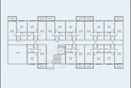 Şehitler Bulvarında 2200 M2 33 Adet 1+1 Projeli Satılık Arsa