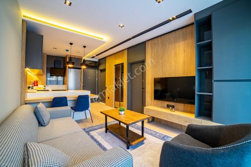 Önder Sağlam Lara Güzeloba Mobilyalı Kiralık 1+1 Lüks Daire