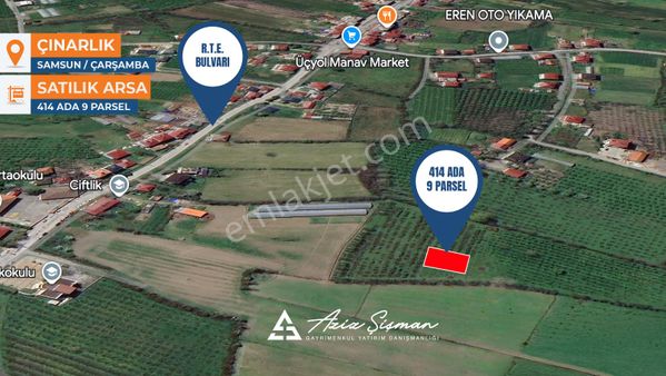 Havalimanına Yakın, 4 Kat İmarlı Geniş Yatırımlık Parsel!