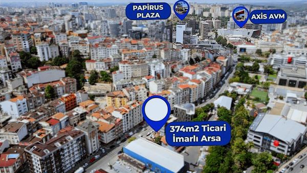 Kağıthane'nin Merkezinde Satılık 374 M2 Ticari İmarlı Arsa