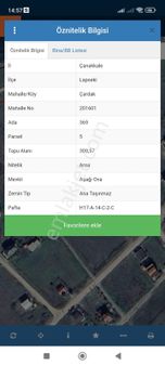 Çanakkale Lapseki Çardak Ta Satılık İki Parsel Arsa