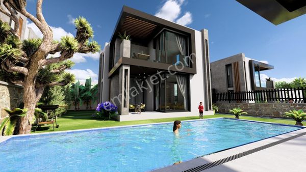 Bodrum Turgutreis Bahçelievler %30 Peşinatla Satılık 3+1 Villa