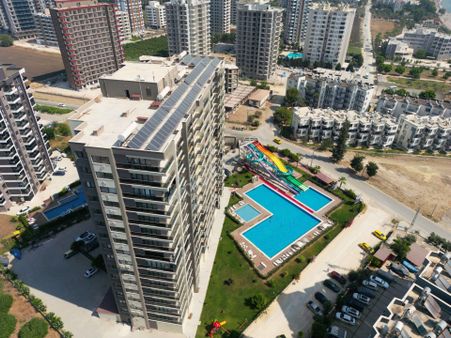 Liparis Sunflowers 3 7/24 Deniz Manzaralı 1+1 Eşyalı Geniş Daire