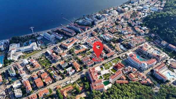 Marmaris Siteler'de, Denize Yakın, Masrafsız 4+1 Dubleks Daire