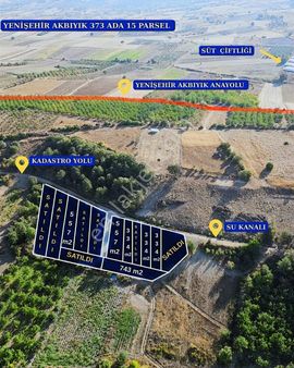 Blue Life Elit'den Yenişehir Akbıyık'da Satılık Hobi Bahçesi