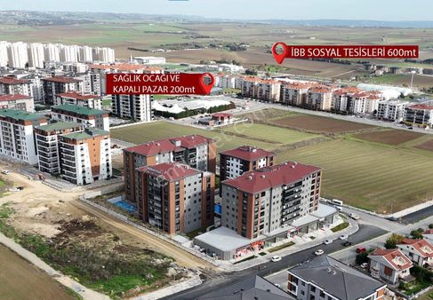 Silivri Yeni Mh. Merkezi Konumda Donanımlı Site İçi Ara Kat 2+1